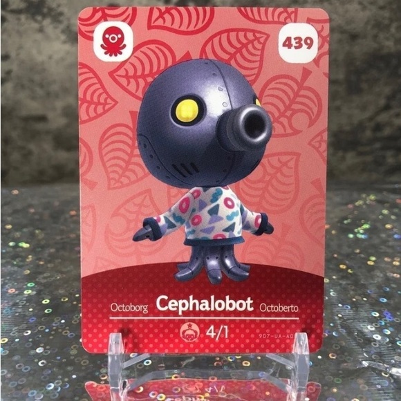 Cephalobot #439 Animal Crossing Amiibo Card - Picture 1 of 3